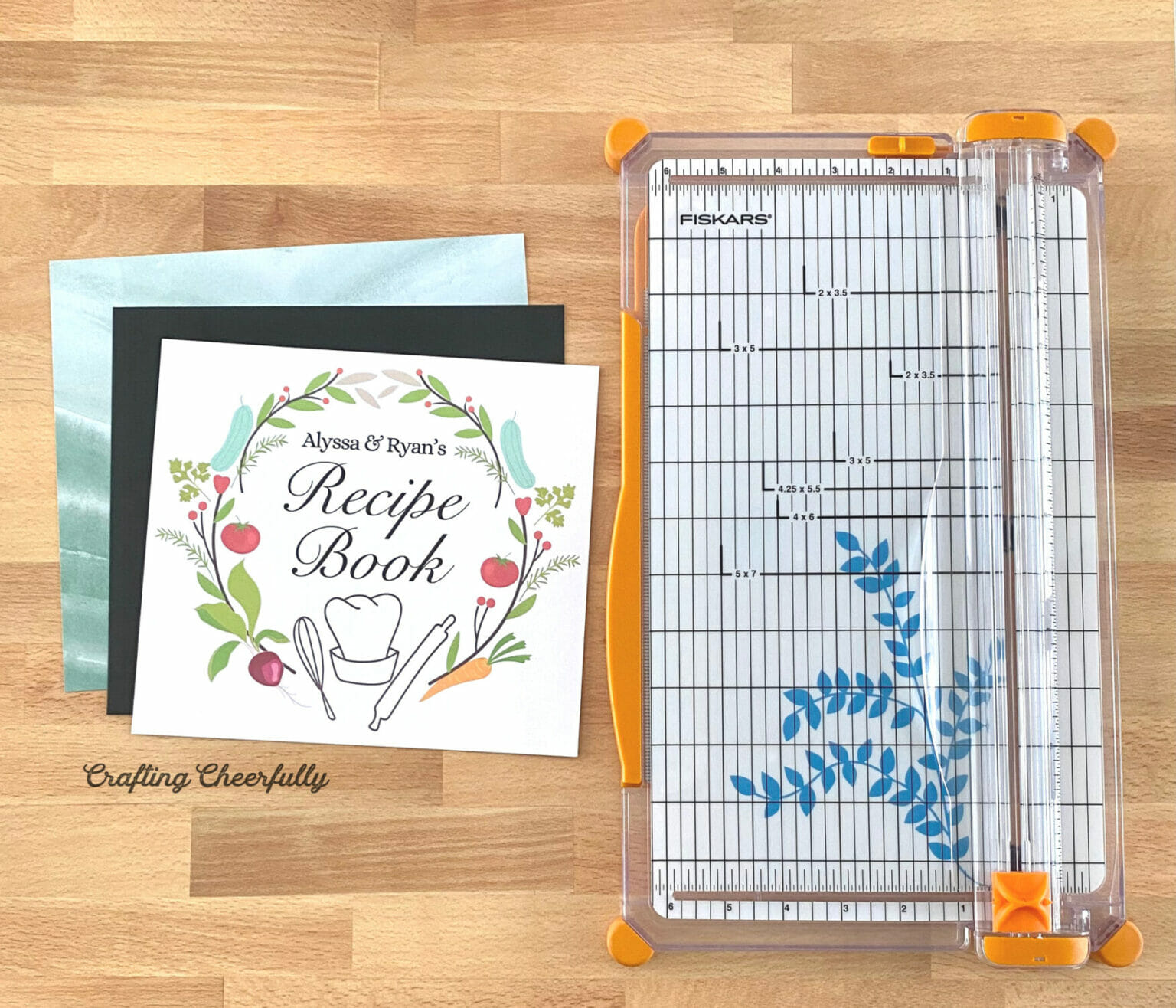 DIY Wedding Shower Recipe Book Crafting Cheerfully