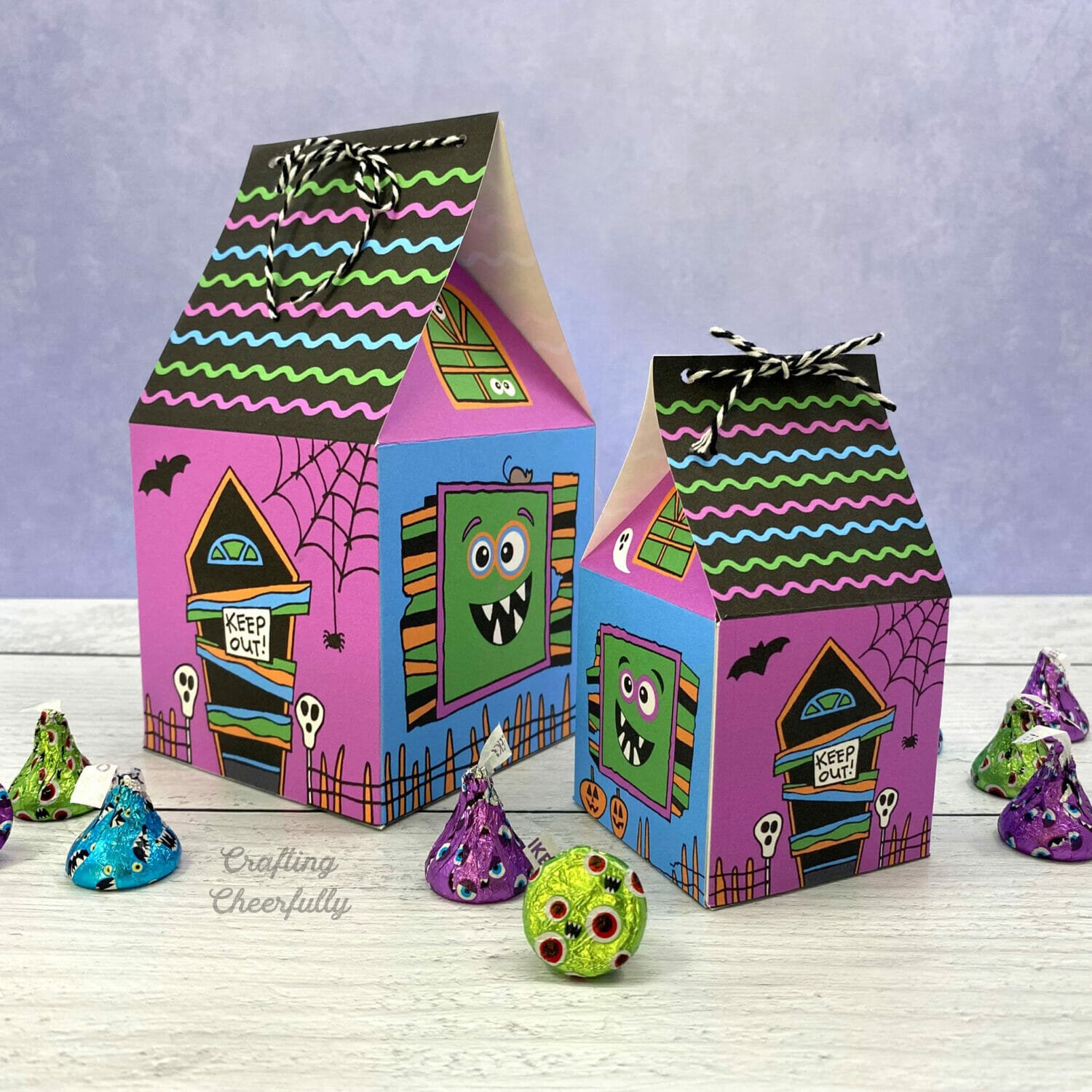 Halloween Monster Treat Boxes