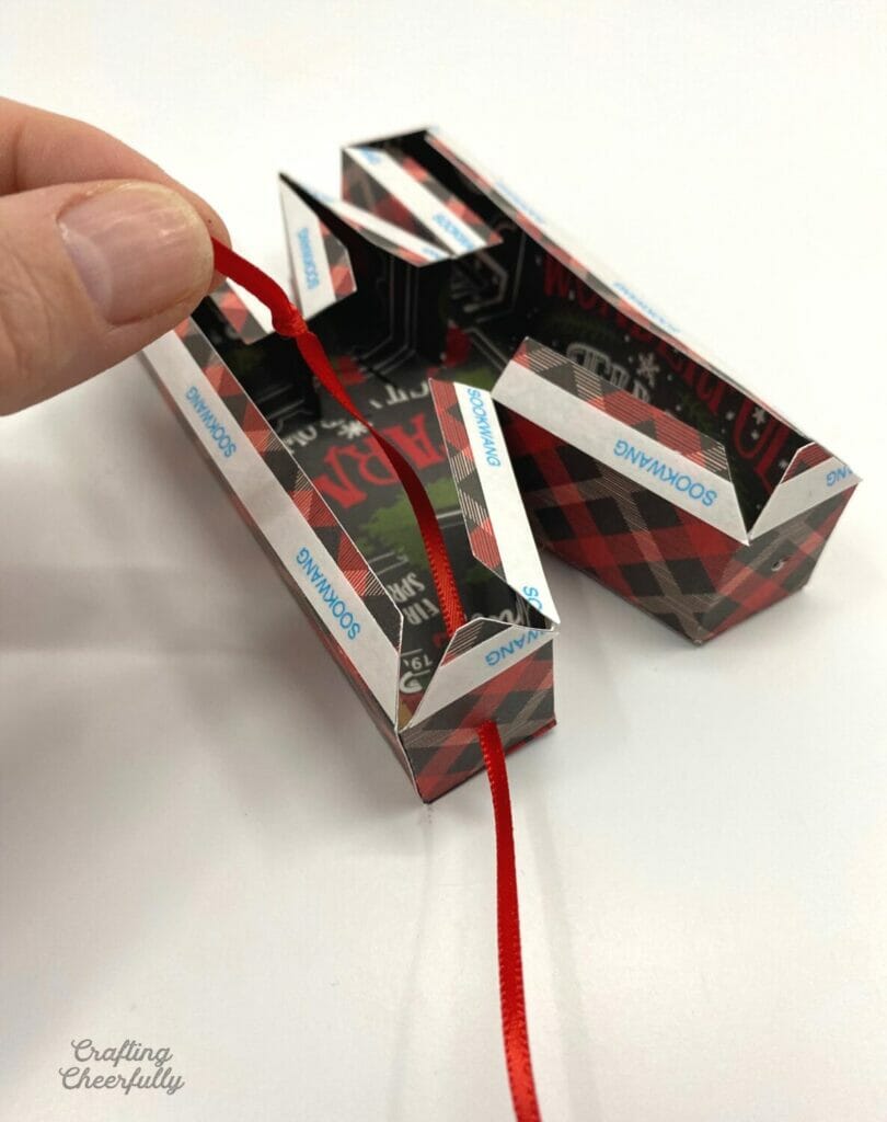 How to Make 3D Letter Gift Tags with Your Cricut Crafting Cheerfully