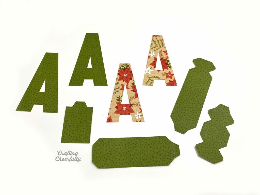 How to Make 3D Letter Gift Tags with Your Cricut Crafting Cheerfully