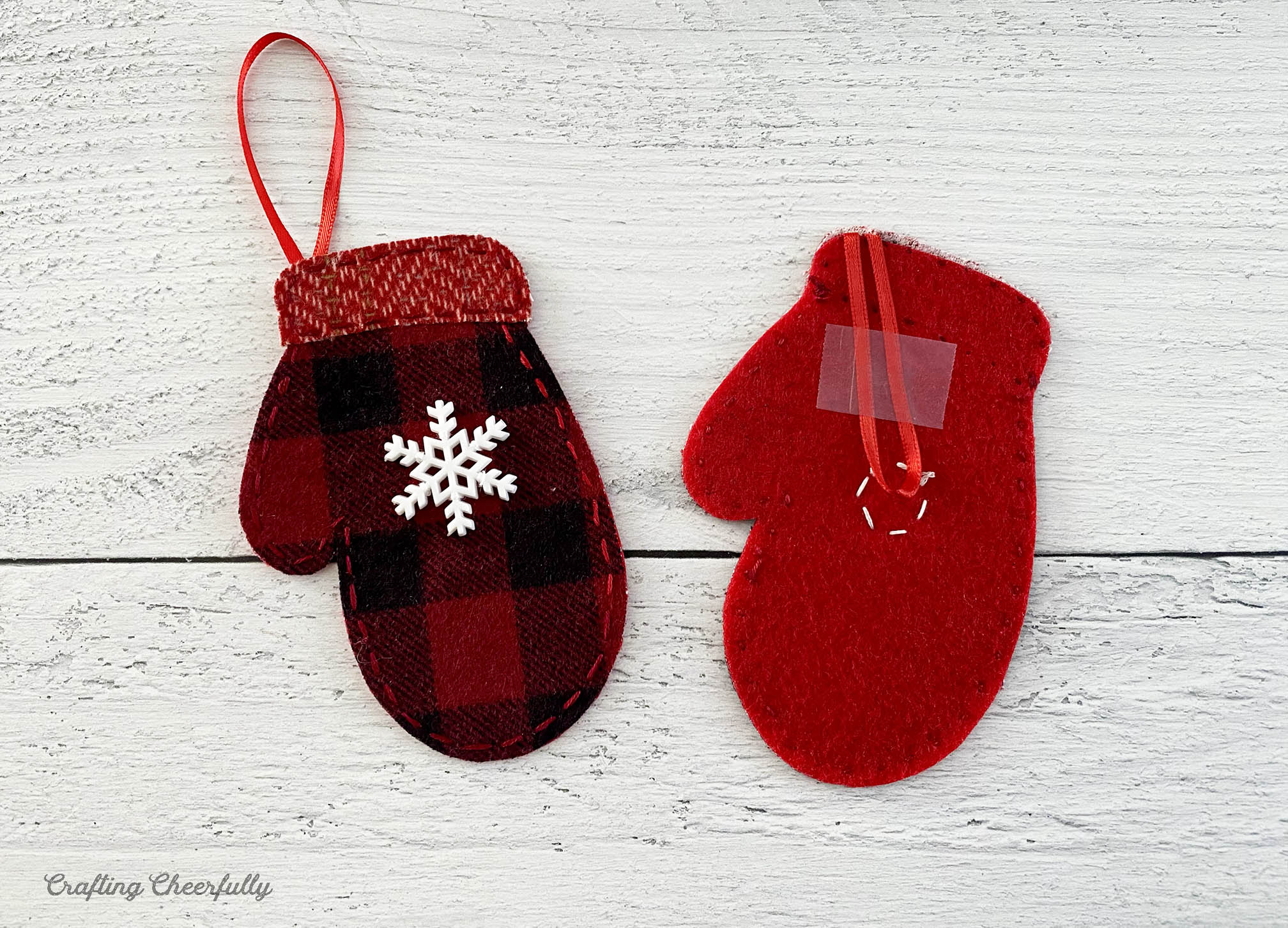 Winter Mitten Ornaments