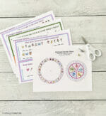 Fairy Secret Decoder Wheel - Printable Activity - Crafting Cheerfully