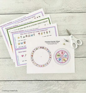 Fairy Secret Decoder Wheel - Printable Activity - Crafting Cheerfully
