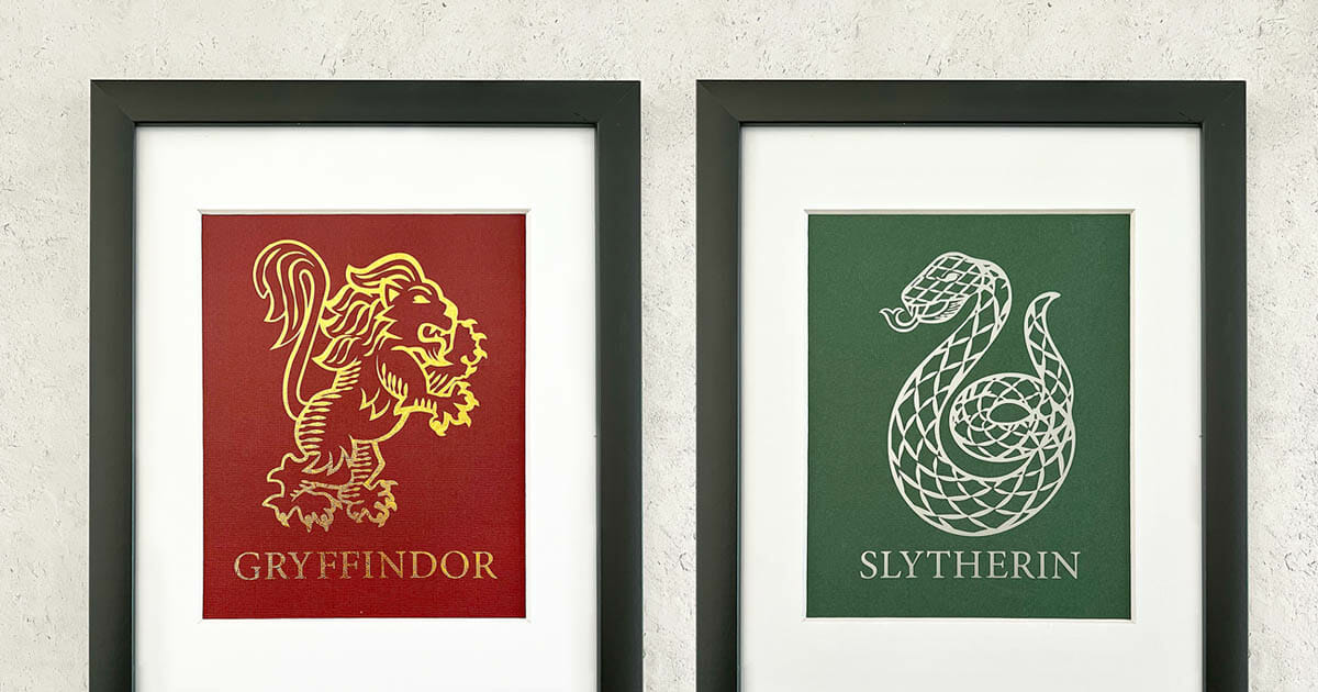 DIY Harry Potter Wall Art with Your Cricut Crafting Cheerfully