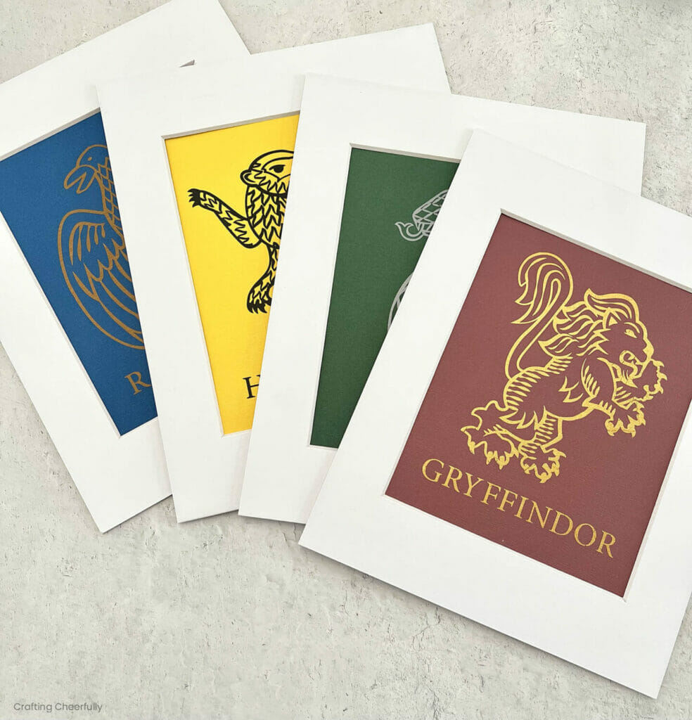 DIY Harry Potter Wall Art with Your Cricut Crafting Cheerfully