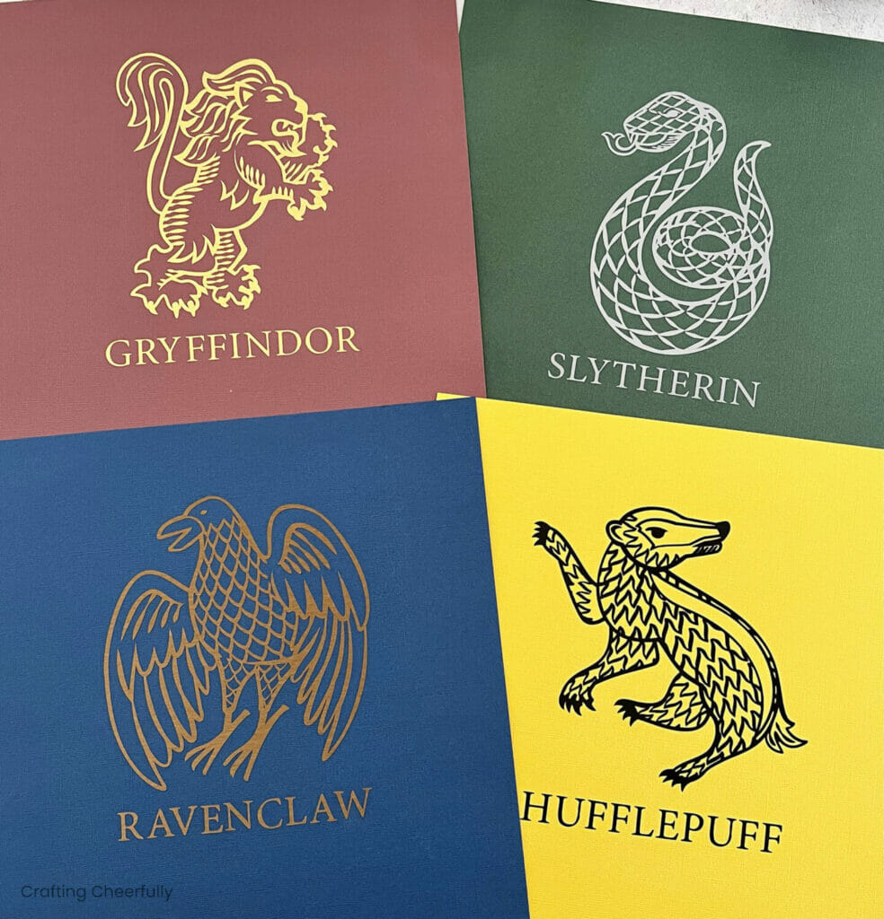 DIY Harry Potter Wall Art with Your Cricut Crafting Cheerfully