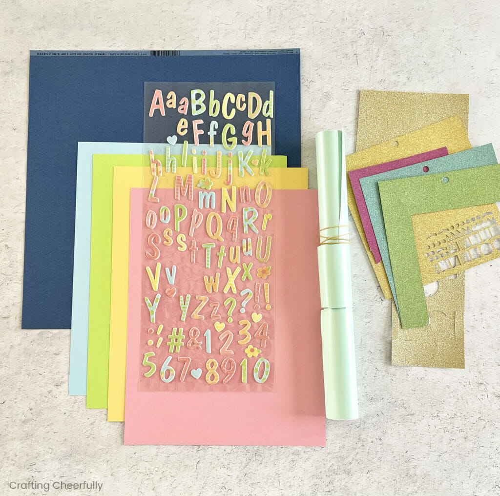 DIY Birthday Countdown - Crafting Cheerfully