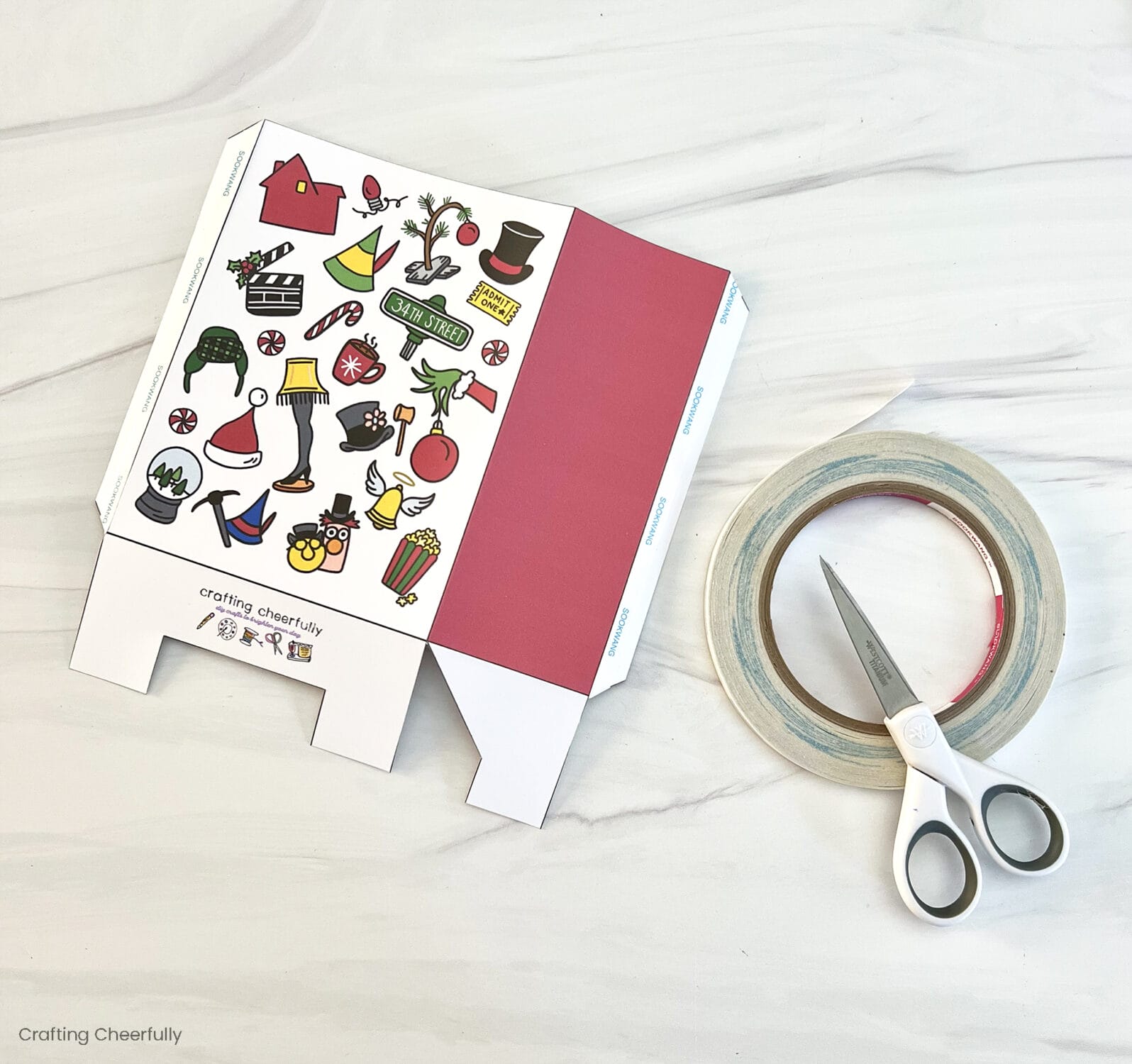 Paper Purse DIY Gift Card Holder - Crafting Cheerfully