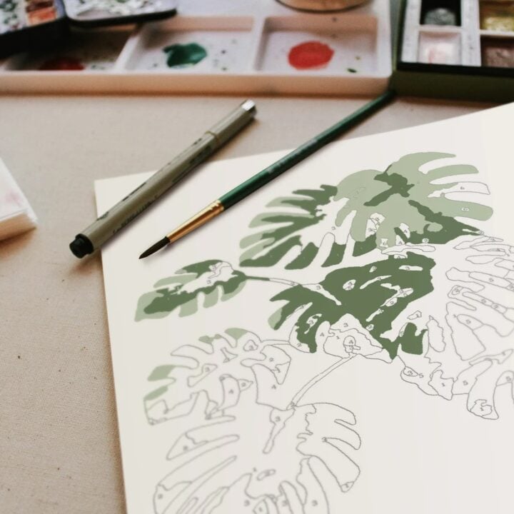 Image for Potted Plants Paint By Number