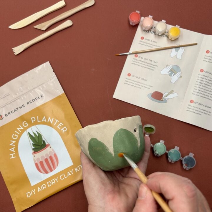 Image for DIY Air Dry Clay Hanging Planter Kit
