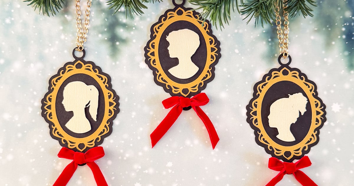 Silhouette CAMEO4 Holiday Ornament Kit 付 DIY Silhouette Ornament