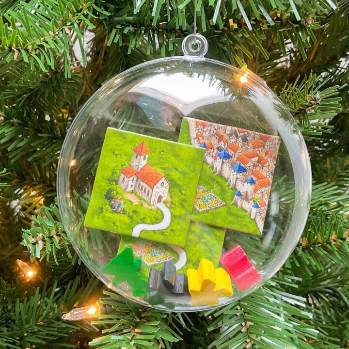 Carcassone Handcrafted Ornament by SarDesignLab.